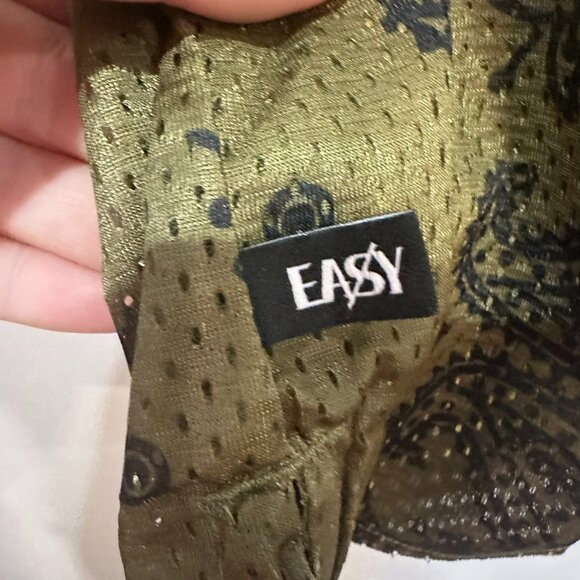 Nike Dri-Fit KD Mesh Tank Top Easy Green Black Jersey Men's Size Large Bandana - Picture 4 of 10